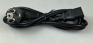 Кабель питания D03+C13 "Netko" 0.75mm2 1,8 м (евровилка-штекер IEC C13)