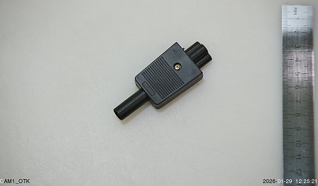 Гнездо сетевое "3 pin" 250v 10a для ноутбуков (3-023)