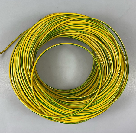 Провод H07V-K (2,5, желто-зеленый)